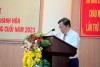 đ/c Hà Quốc Trị, Phó Bí thư tỉnh ủy, Trưởng đoàn Đại biểu Quốc hội tỉnh chỉ đạo Hội nghị